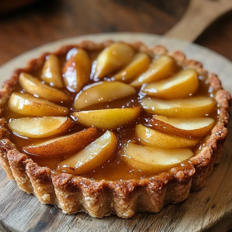 Salted Caramel Apple Tarts