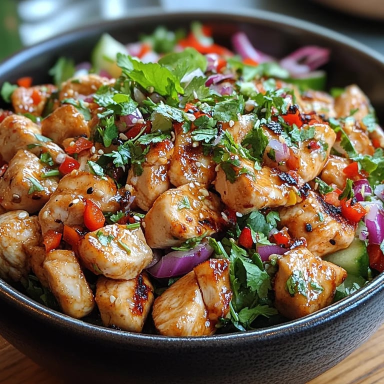 Salade de Poulet Thaï d'Été : Une Recette Incroyable Ultime