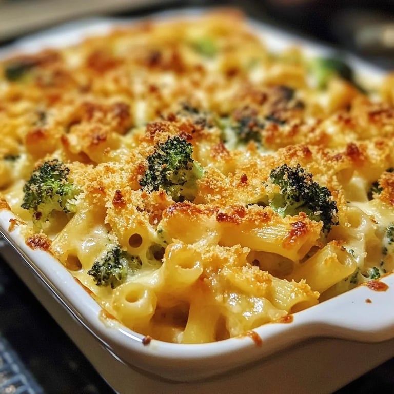 Nudelauflauf mit Brokkoli