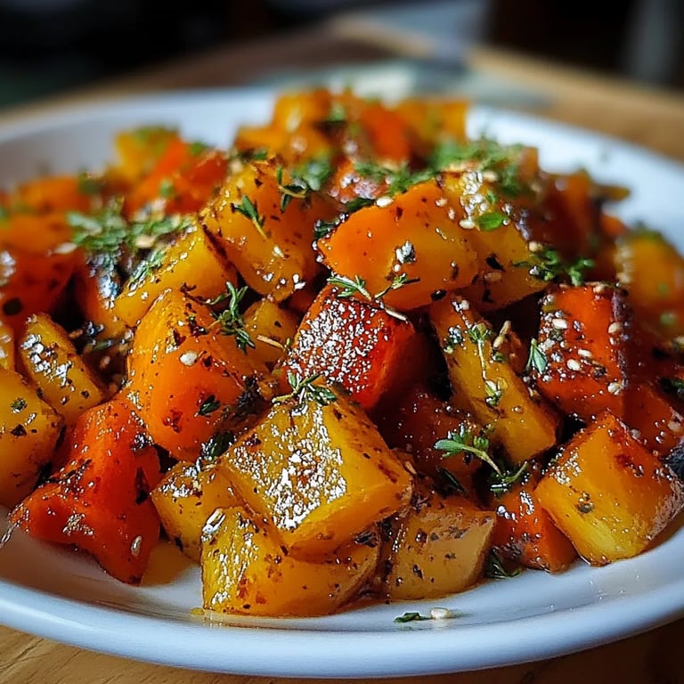 Calabaza Asada Sabrosa con Ajo y Hierbas: Una Increíble Receta Última