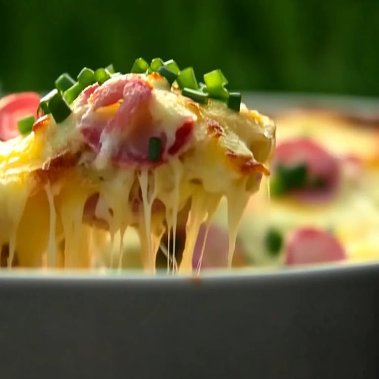 Spargel-Kartoffel-Auflauf