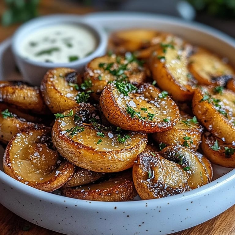 Fried Sliced Mushrooms with Ranch: The Amazing Ultimate Recipe for 10