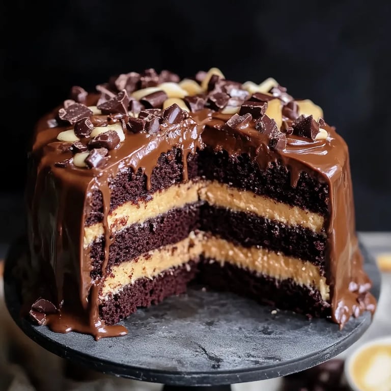 Best Chocolate Snickers Cake Recipe