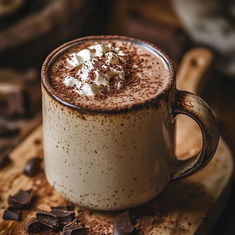 Hot Chocolate With Cocoa Powder
