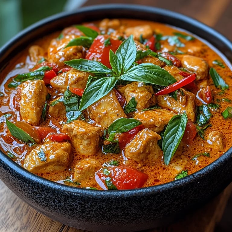 Curry de Poulet Panang Rapide : Une Recette Incroyablement Ultime