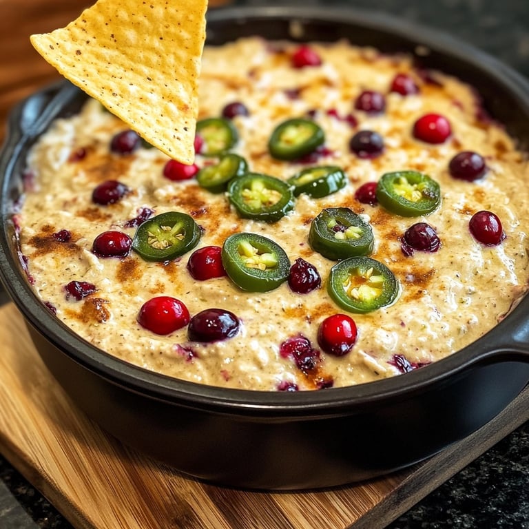 Quick Cranberry Jalapeno Dip