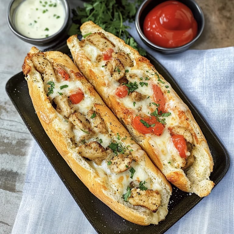 Kyckling Shawarma Baguette: Ett fantastiskt ultimata recept