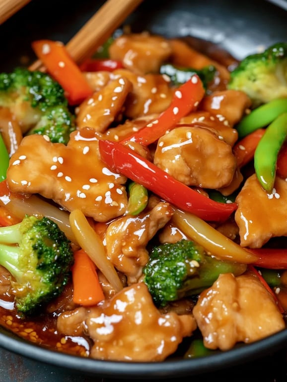 Easy Chicken & Vegetable Stir Fry