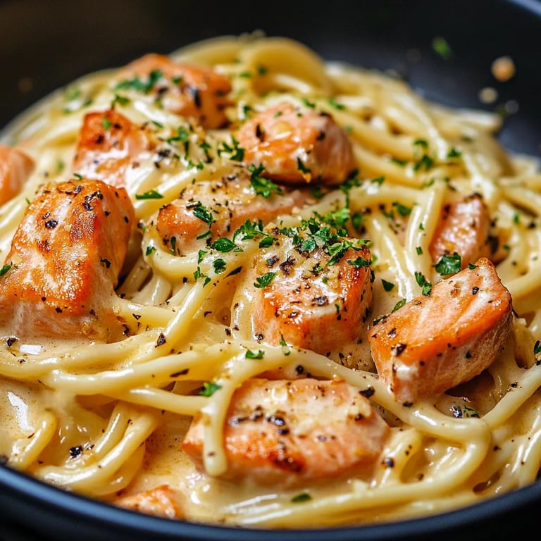 Creamy Smoked Salmon Pasta
