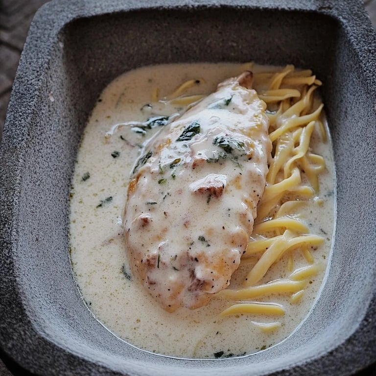 Kyckling med krämig risoni: En fantastisk ultimativ maträtt för alla