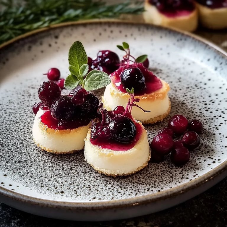 Cranberry-Brie-Häppchen