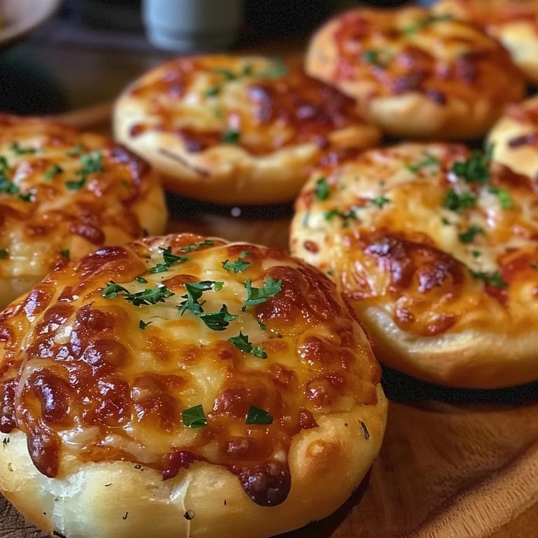 Rouleaux de pizza cuits à la friteuse à air