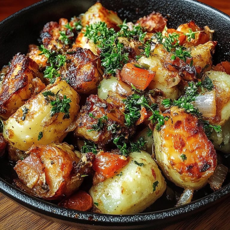 Süßer Ahorn-Bacon Auflauf für Rosenkohl-Fans