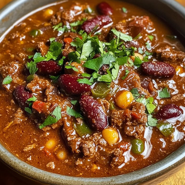 Award Winning Short Rib & Chorizo Chili