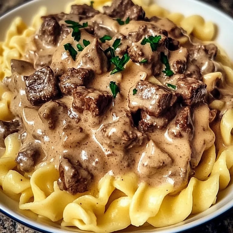 Creamy Beef Stroganoff with Egg Noodles: An Incredible Ultimate Recipe