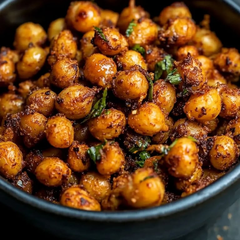 The Best Roasted Chickpeas
