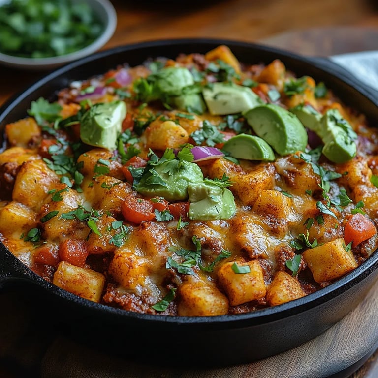 Poêlée d'enchiladas en une seule casserole : Une Recette Incroyable Ultime