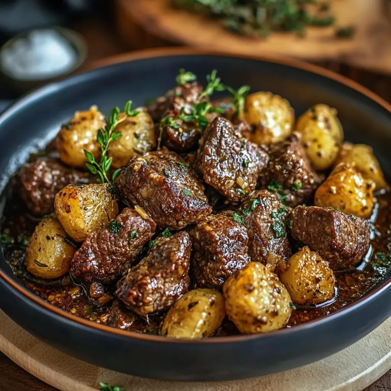 High Protein Slow Cooker Garlic Butter Beef Bites: An Amazing Ultimate Recipe