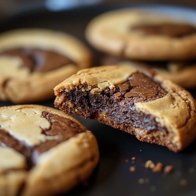 Zartschmelzende Brownie-Cookies