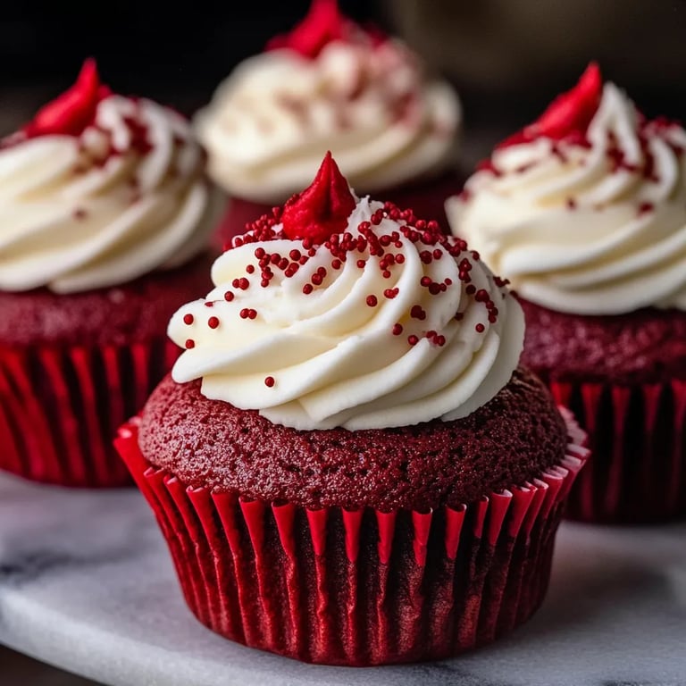 Best Homemade Red Velvet Cupcakes