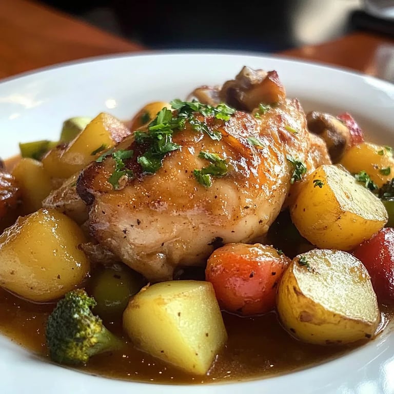 Estofado de Pollo con Patatas y Verduras: Una Increíble Receta Última
