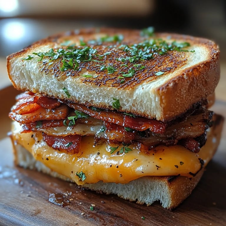 Toast Petit-Déjeuner avec Confiture de Bacon : Une Recette Incroyable Ultime