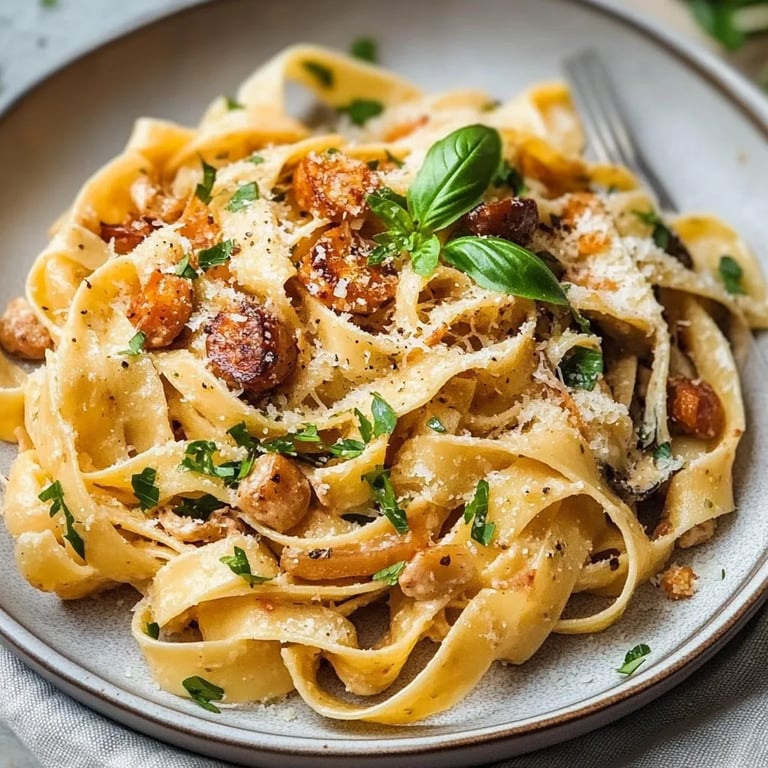 Tagliatelle mit Pfifferlingen