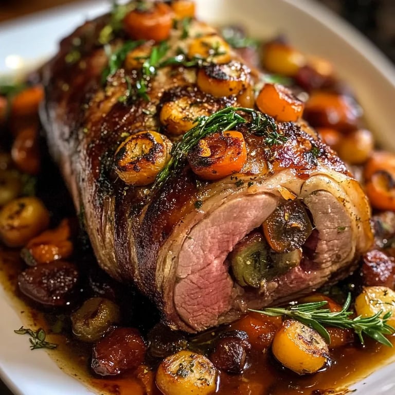 Lomo de Cerdo Relleno al Horno: Una Increíble Receta Esencial