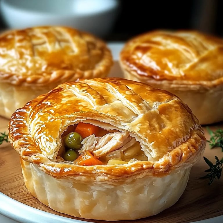 Mini Chicken Pot Pies