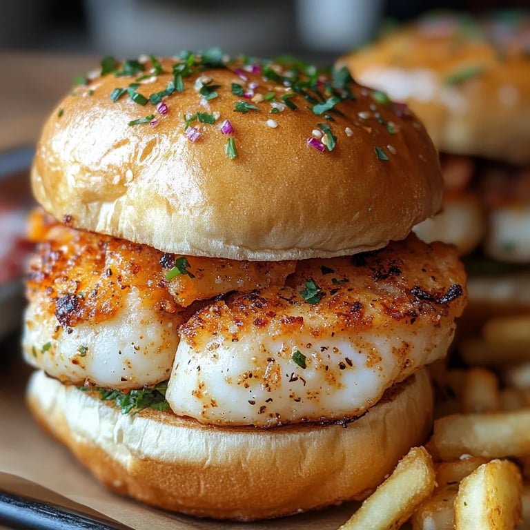 Frittierter Kabeljau-Fisch-Sandwich: Ein Unglaubliches Ultimatives Rezept für 4 Personen