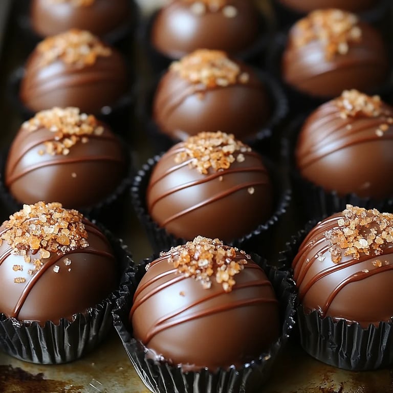 Truffes Fudge Faciles au Caramel Salé : Une Recette Incroyable Ultime