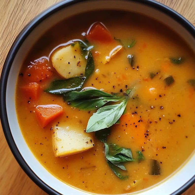 Roasted Veggie Soup