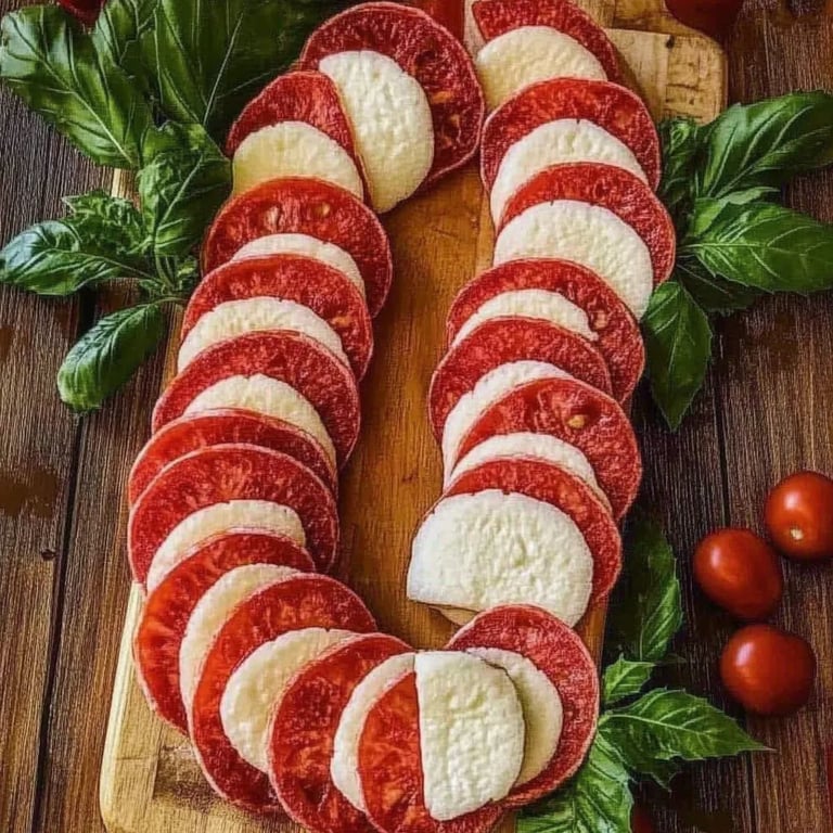 Caprese Candycane