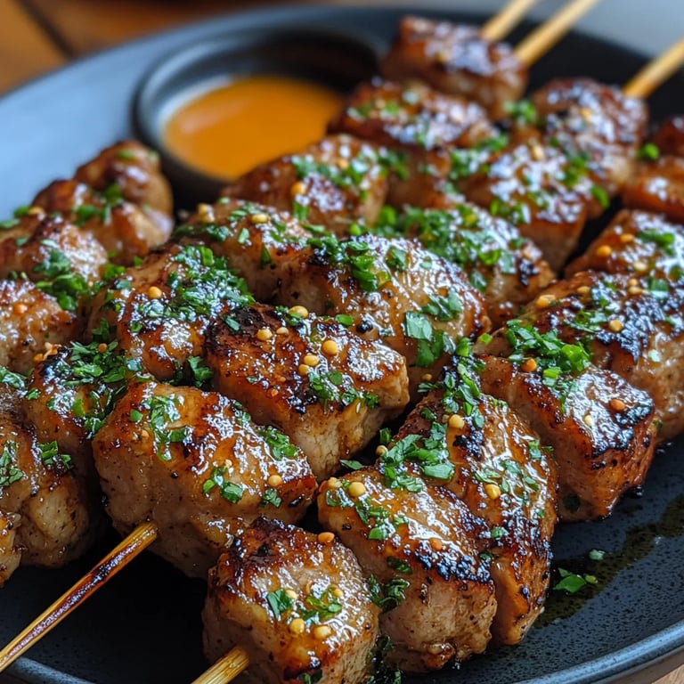 Brochettes de steak au sésame et gingembre avec sauce aux arachides : Une Recette Incroyable Ultime