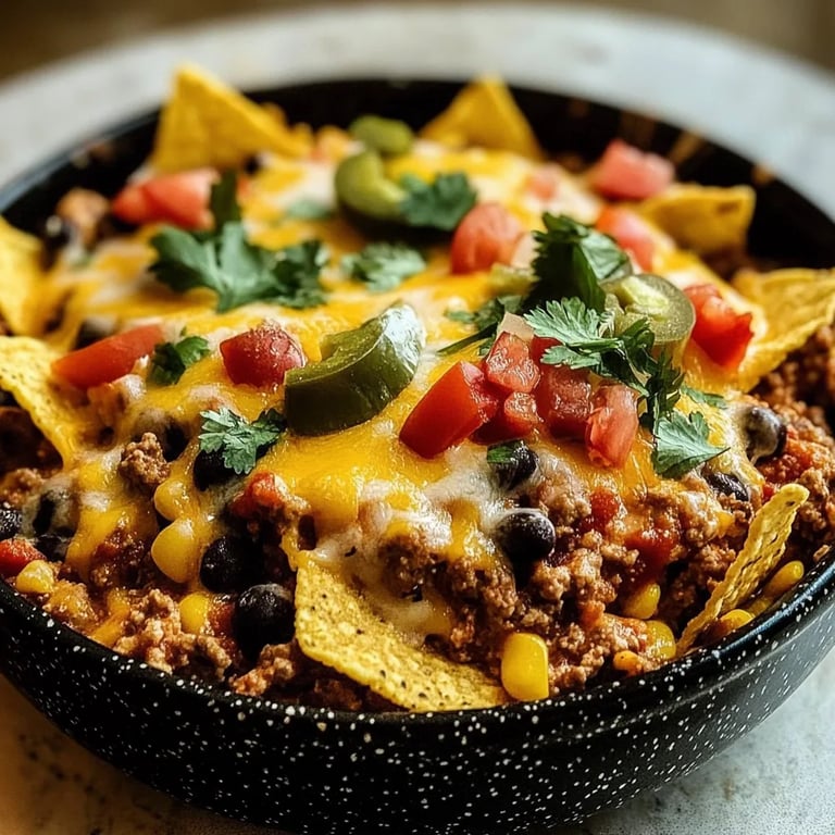Crockpot Taco Casserole