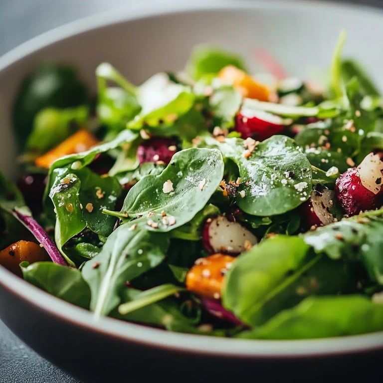 Winterlicher Salat (mit viel Eisen)