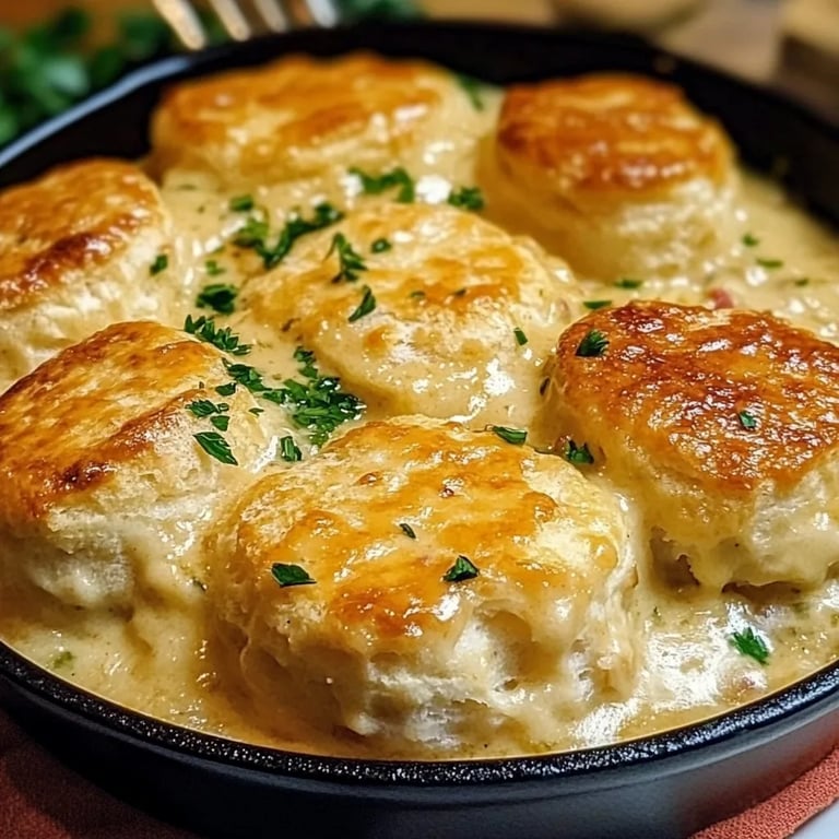 Red Lobster Biscuit Chicken Pot Pie