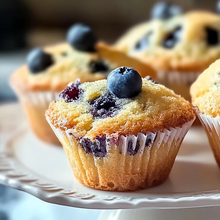 Blaubeermuffins nach Bäckerart