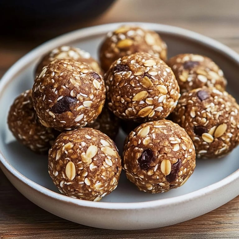 High Protein Flax Seed Balls