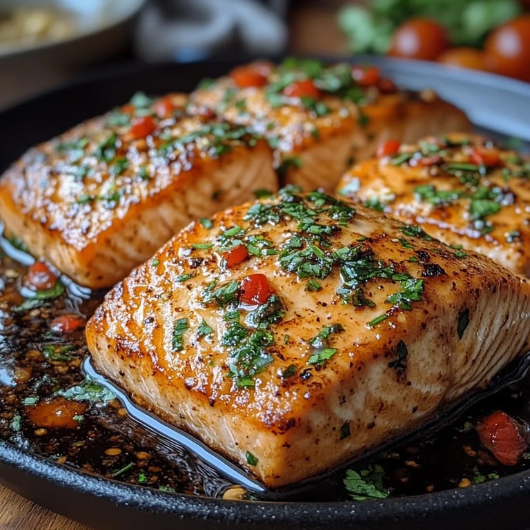 Einfacher Cajun-Honig-Butter-Lachs: Ein Unglaubliches Ultimatives Rezept für 4 Personen