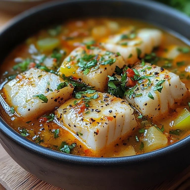 Würzige Zitronen-Fischsuppe: Ein Unglaubliches Ultimatives Rezept für 4 Personen