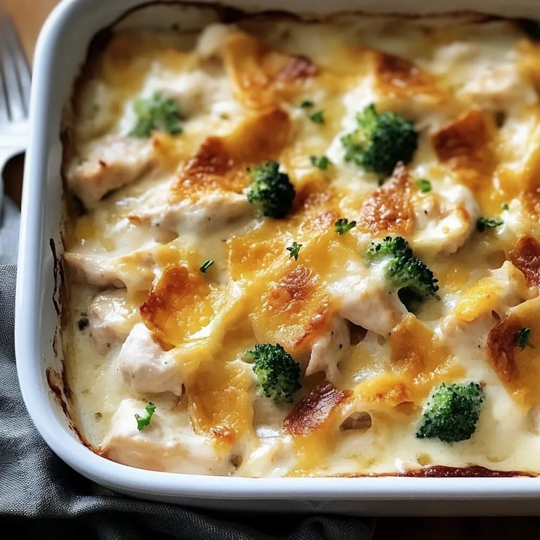 Creamy Low Carb Chicken Casserole