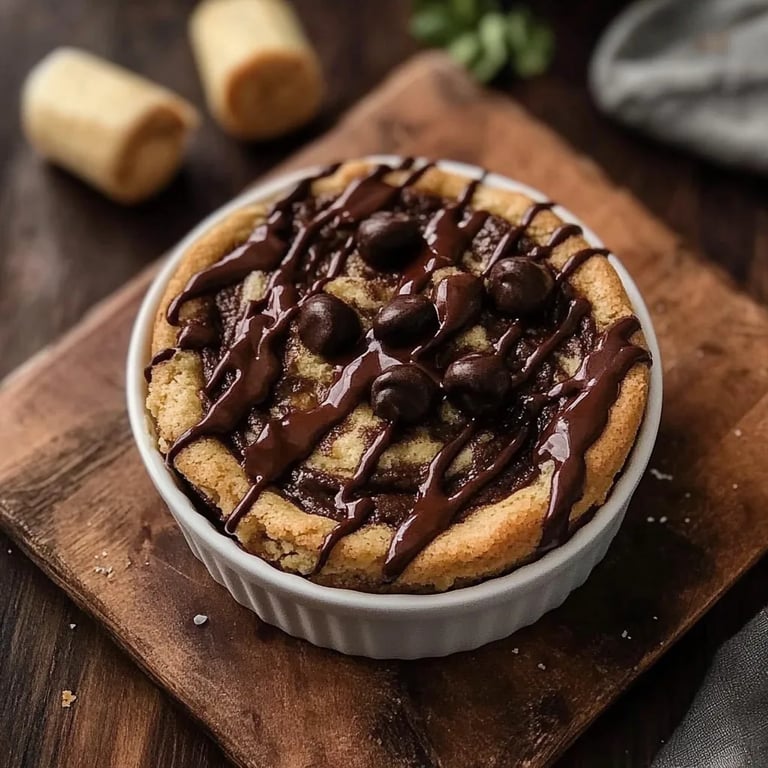 Nutella Cookie Pie