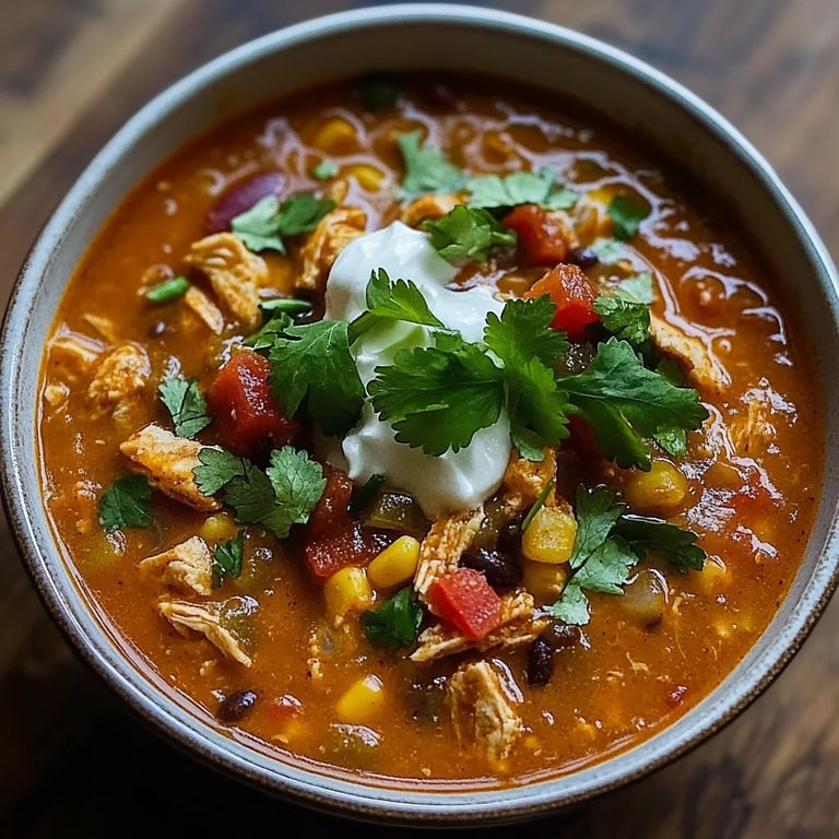 Chicken Enchilada Soup