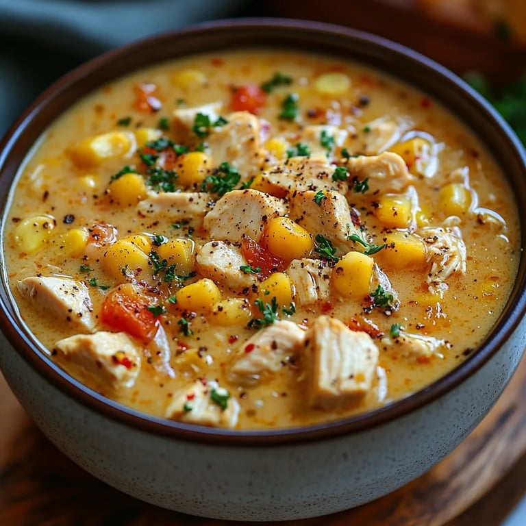 Mais-Chowder mit Hähnchen: Ein Unglaubliches Ultimatives Rezept für 5 Personen