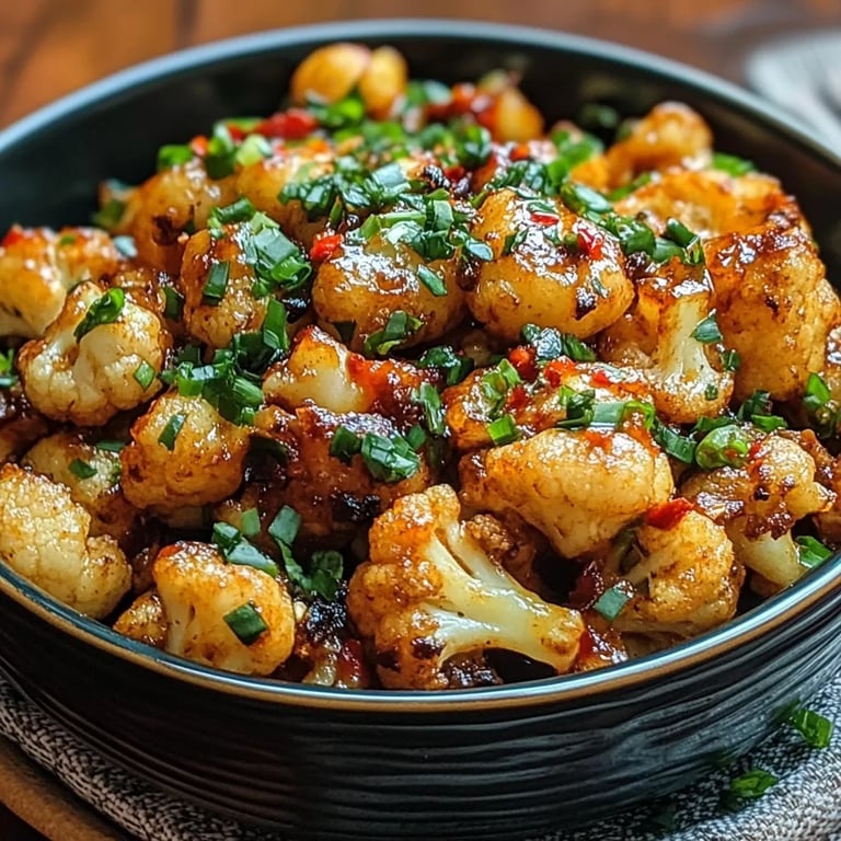 Sweet and Spicy Baked Cauliflower: An Amazing Ultimate Recipe