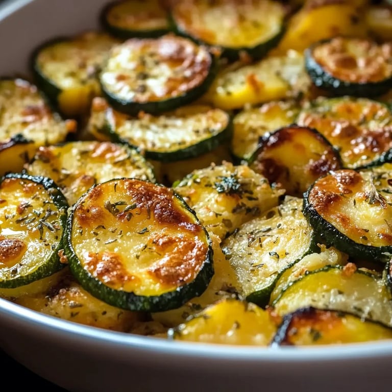 Bunter Kartoffel-Zucchini-Auflauf