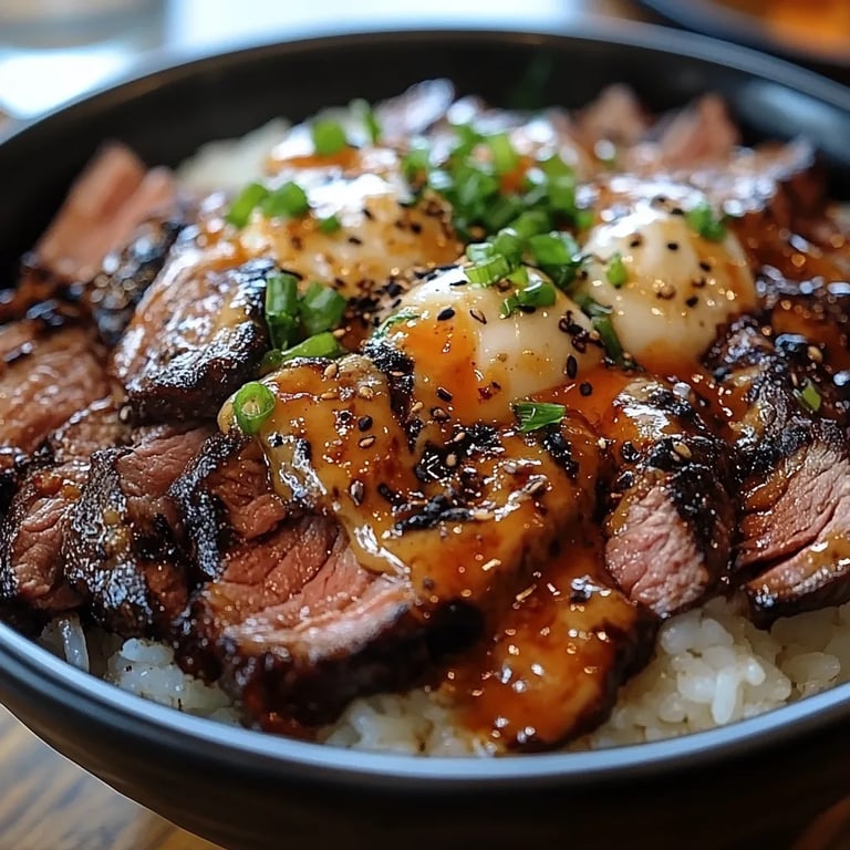 Tigelas de Arroz com Churrasco Coreano e Bife: Uma Receita Incrível e Definitiva