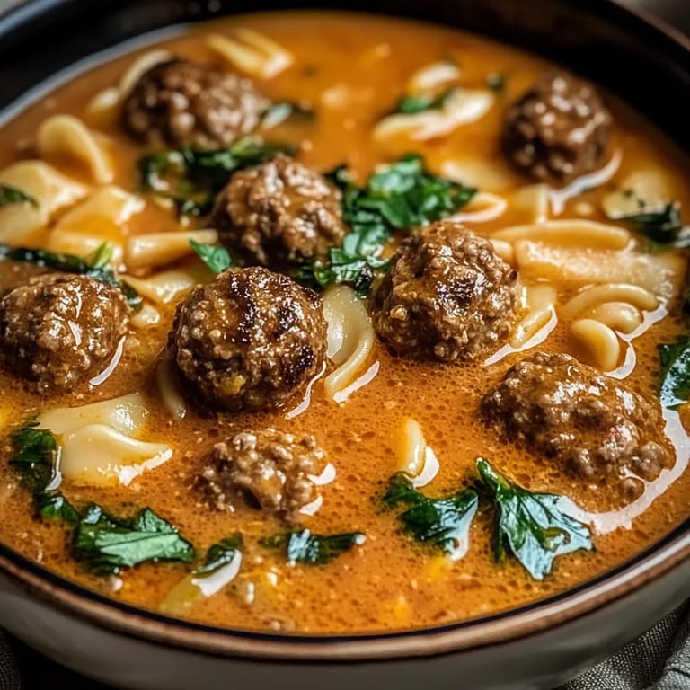 Easy Creamy Italian Meatball Soup: An Amazing Ultimate Recipe