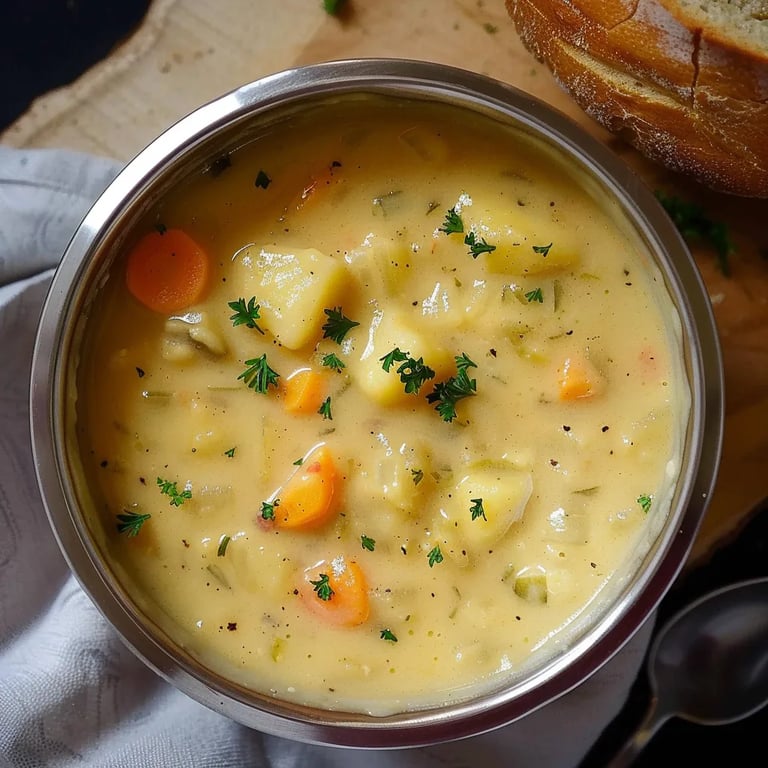 Deutsche Kartoffelsuppe